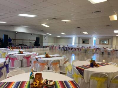 The community hall at St. Cajetan Parish in Denver, CO
